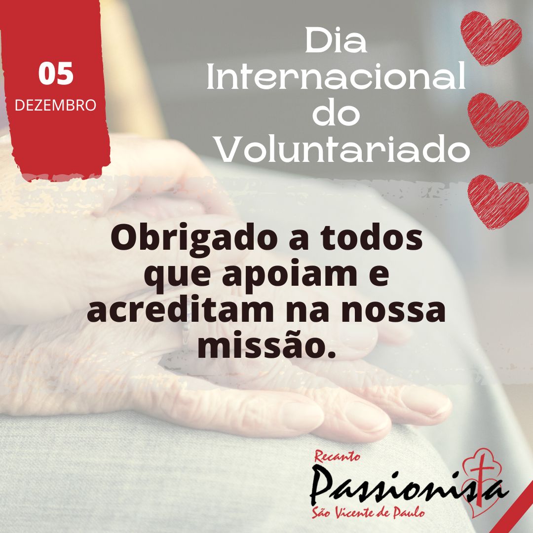 Dia Internacional do Voluntariado 