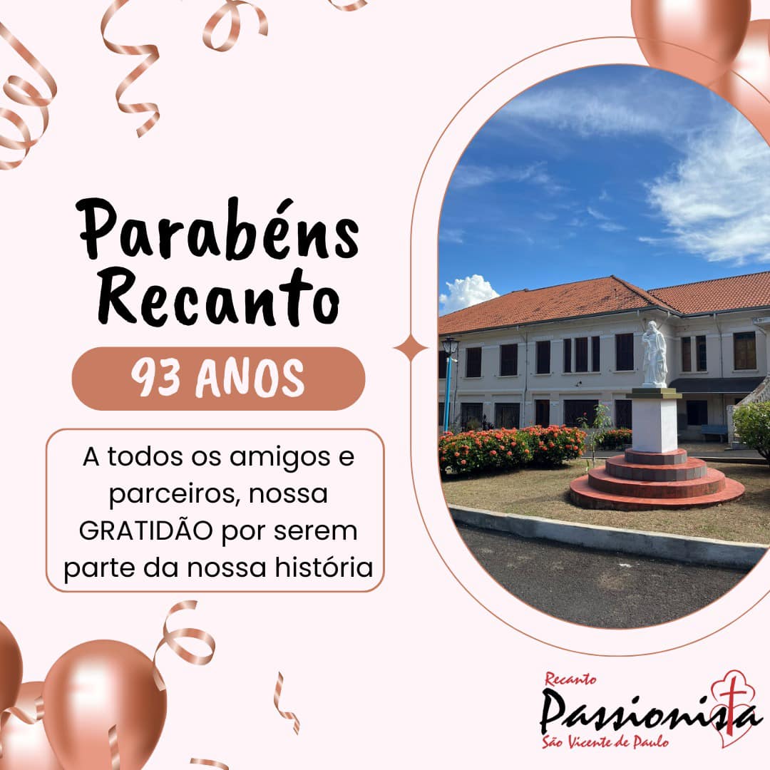 Parab�ns Recanto! 93 Anos 
