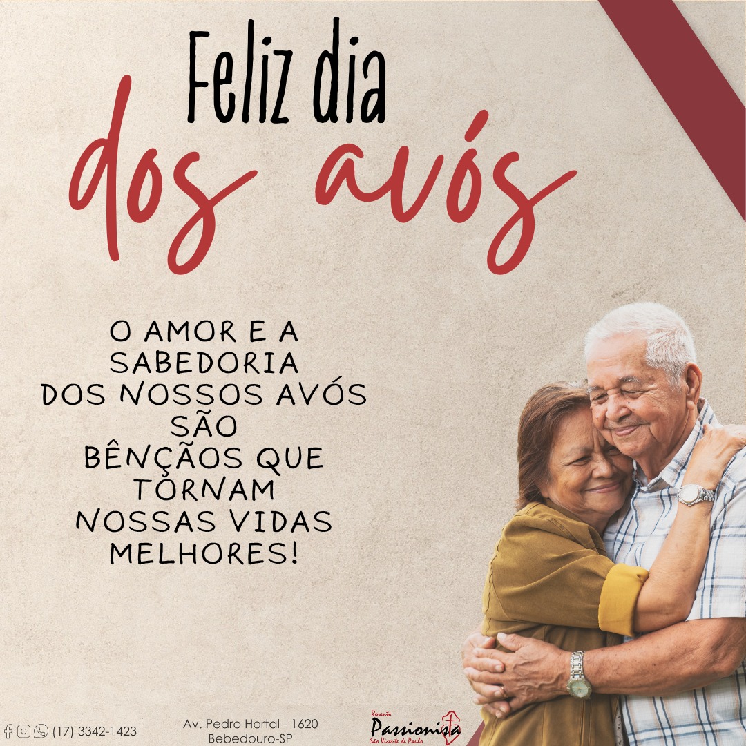 26/07 - Feliz Dia dos Av�s 