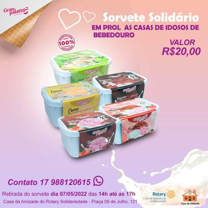 Sorvete Solid�rio 